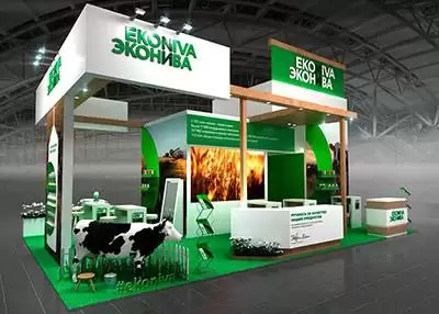 Design of exhibition stands in Moscow